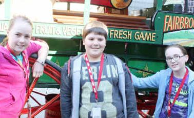 Meg Grogan, Samuel Krause and Erin McFarlane enjoy their time at the Ekka. Meg Grogan, Samuel Krause and Erin McFarlane enjoy their time at the Ekka.